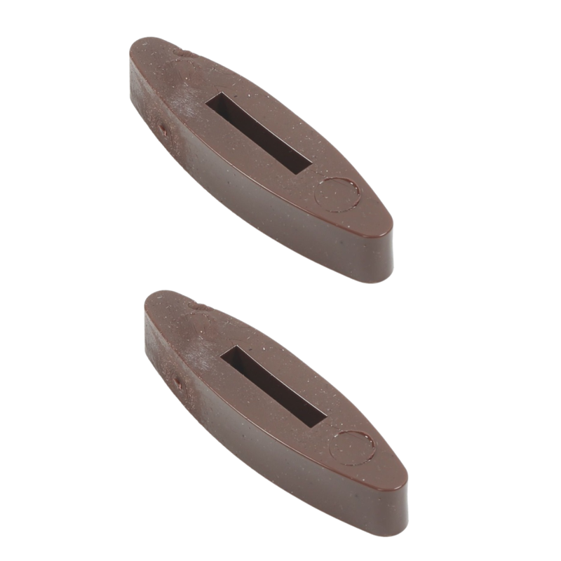Shires Silicone Rein Stops Brown